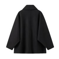 Damen Übergangsjacke im Oversize-Look mit Knopfleiste – Selina