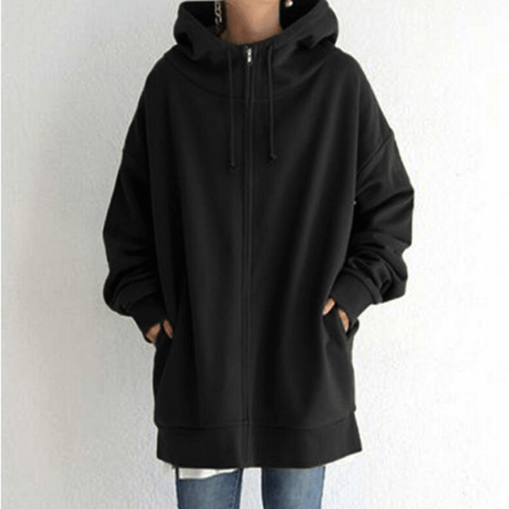 Bequemer Damenpullover mit Kapuze - ComfyHood