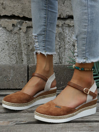 Orthopedische Modieuze Bruine Espadrilles - Livia