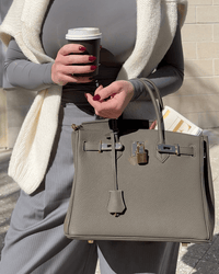 Stilvolle Lederhandtasche - Liana