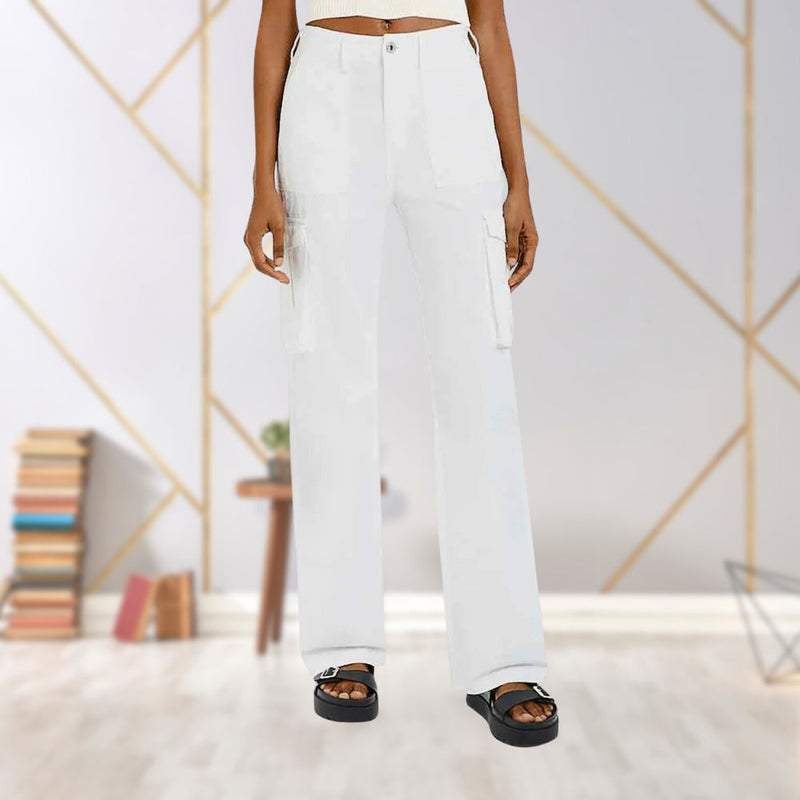 Slim-Fit Damen-Cargohose - Maya