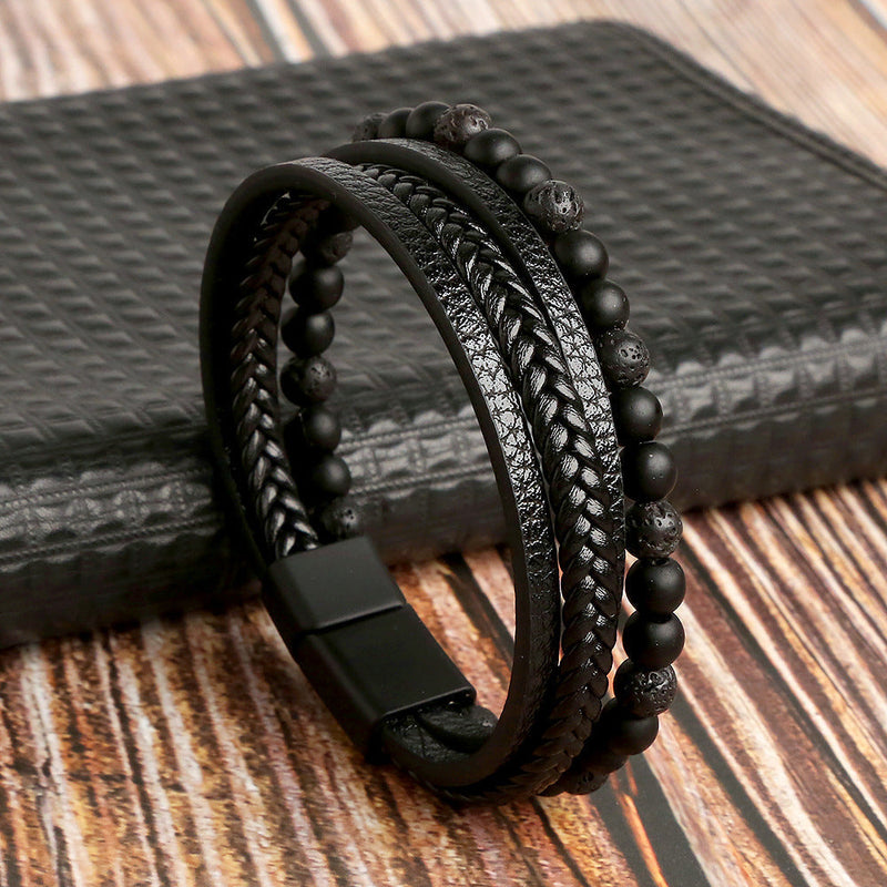 Lederarmband-Set für Herren - Armand