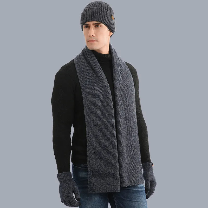 Stoere Winterset | Met stoere muts, sjaal en handschoenen!