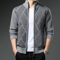 StripeZip Vest | Trendy striped winter vest