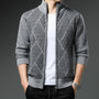 StripeZip Weste | Trendige gestreifte Winterweste