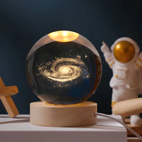 3D-Gravierte Kristallkugel - Celestia