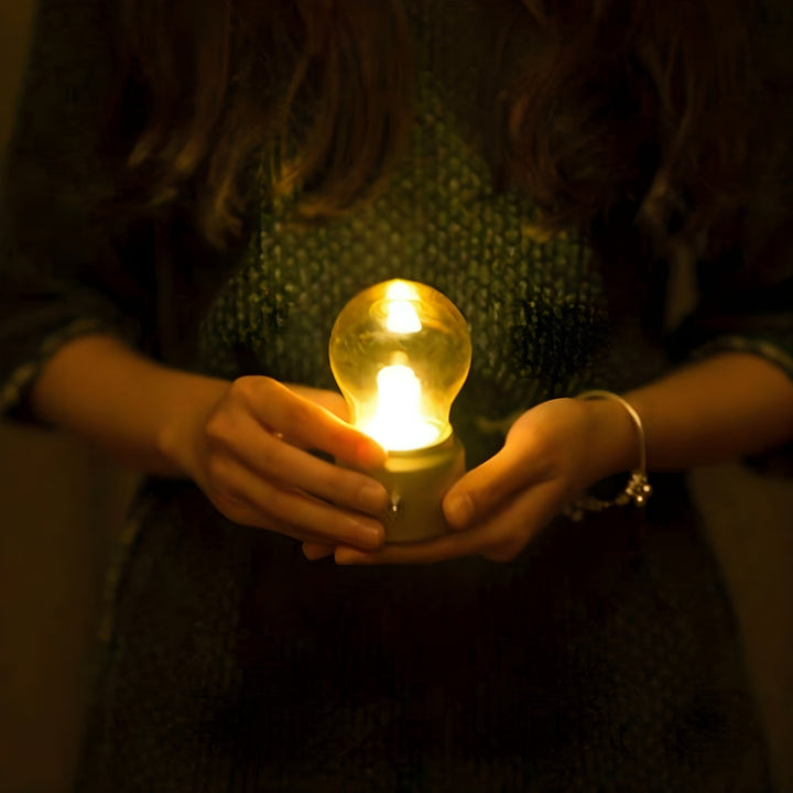 Tragbare Retro-Tischlampe - LumiRetro