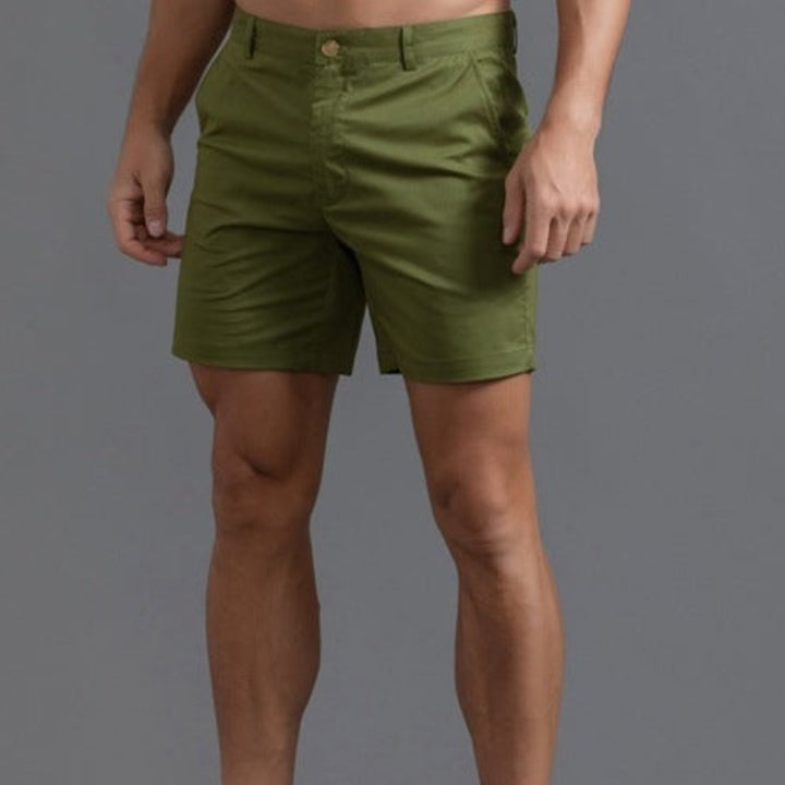 Modieuze Slim-Fit Chino-Shorts voor Heren - Emil