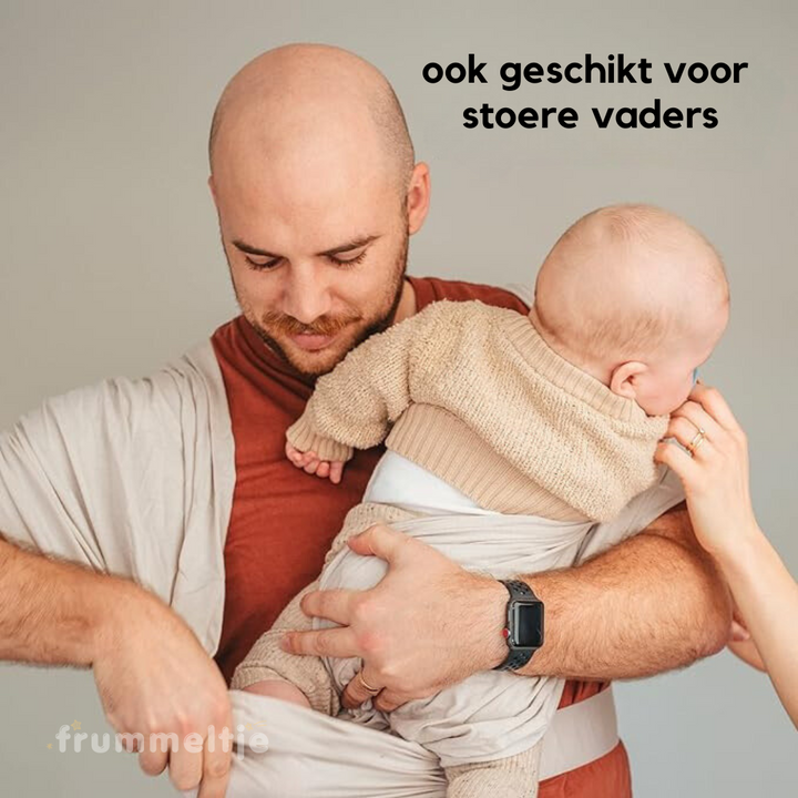 Rückenstützende Baby-Tragetasche - CuddleWrap
