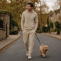 Luxe Wollen Joggingpak – Kasjmier Touch – Lorenzi