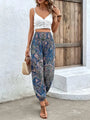 Boho-Chic Damenhose mit grafischem Print – Solara