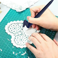 Precision Rotary Cutter – Slice Fabric, Paper & Craft Materials 4