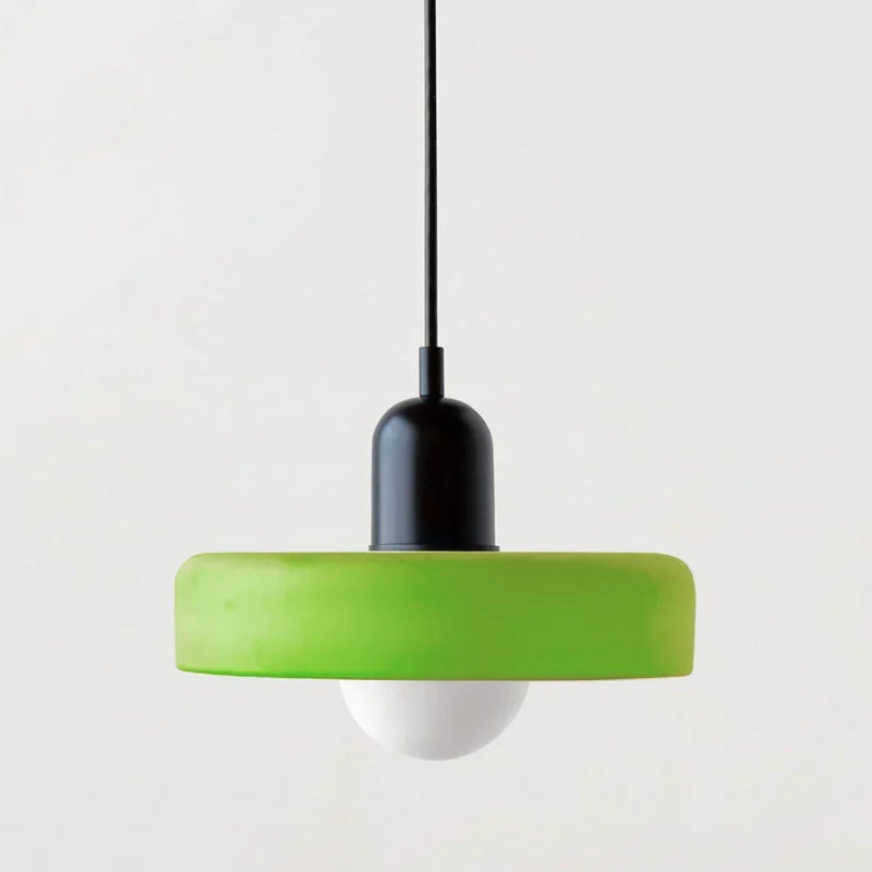 Bauhaus Stained Glass Pendant Lamp 4