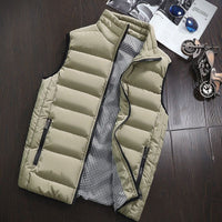 Wasserabweisende & gefütterte Herren-Bodywarmer mit Stehkragen - Henrik