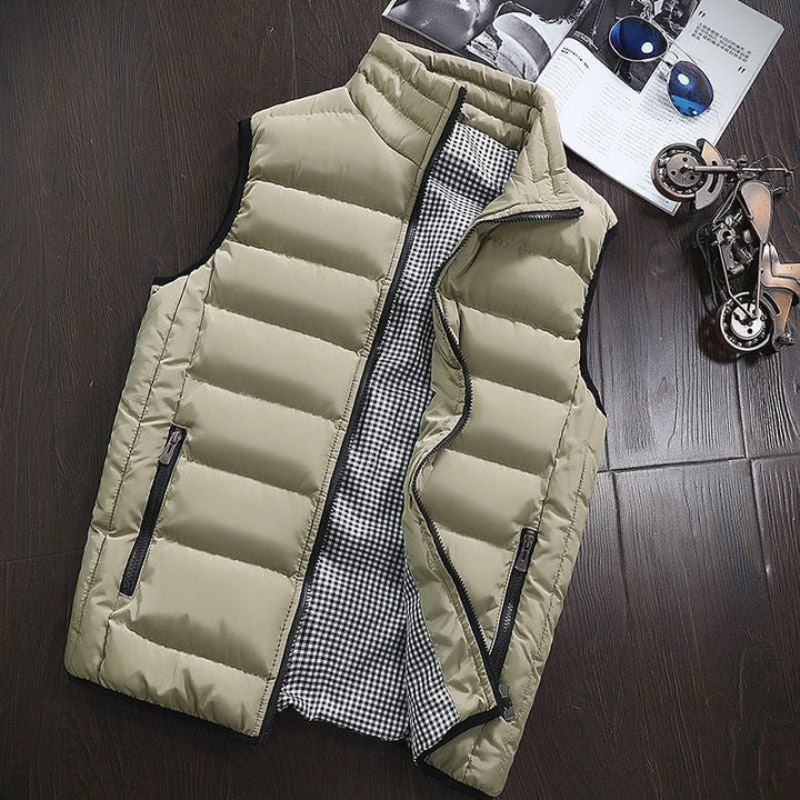 Wasserabweisende & gefütterte Herren-Bodywarmer mit Stehkragen - Henrik
