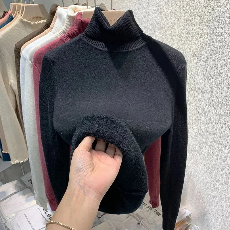 Emma Samt Delight Pullover | Gemütlich & Stilvoll