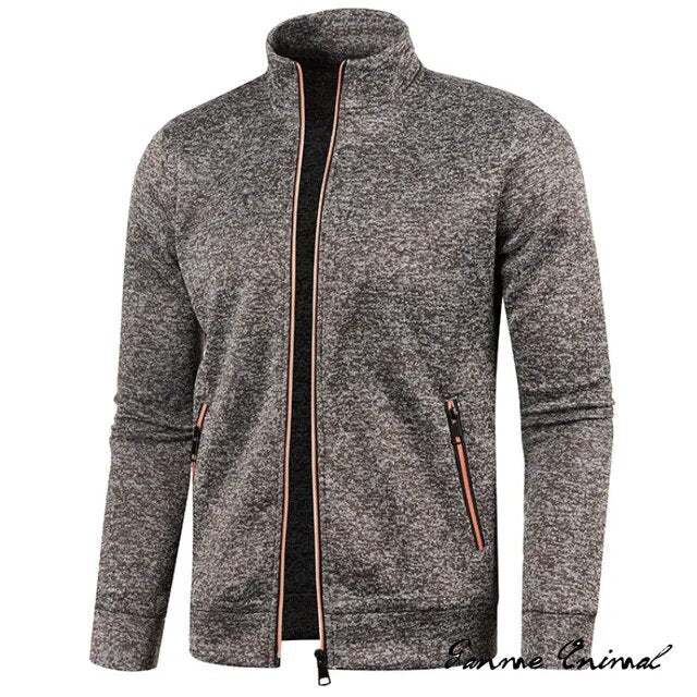 Sweatweste | Sweatshirt mit umgeschlagenem Kragen