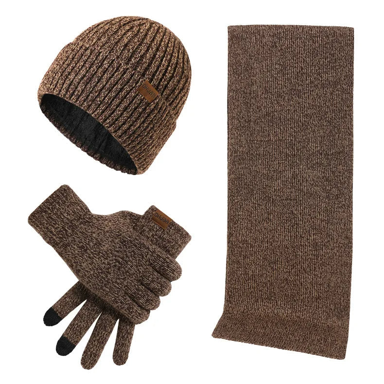 Stoere Winterset | Met stoere muts, sjaal en handschoenen!