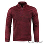 Rollkragenpullover mit Reißverschluss | Dickere Pullover mit halbem Reißverschluss