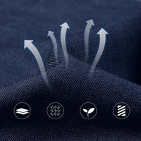 Herrenjeans mit hoher Taille und geradem Bein – Tobias
