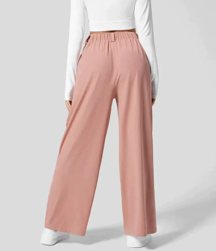 Bequeme Damenhose mit weitem Bein - Amara