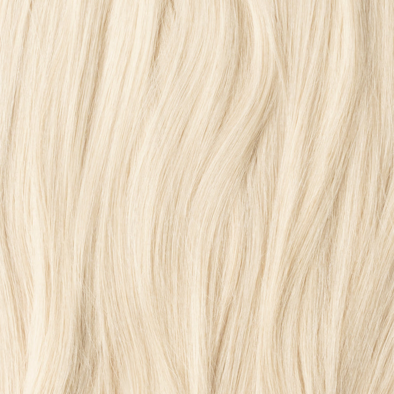 Naadloze Hairextensionstrook – SilkLine (Light Ash Blonde 60B)