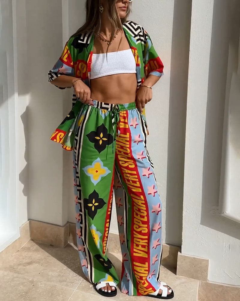 Zweiteiliges Sommer-Set Damen – Noemi