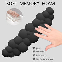 Ergonomisches Handgelenkauflagen-Set in Wolkenform mit Mauspad & Untersetzer – Zeyora