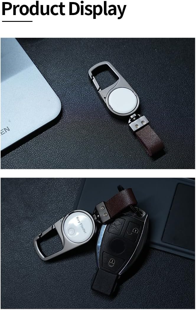 Slimme Anti-Verlies Locator Sleutelhanger – Realtime Tracking met Zoek Mijn – Zeyora