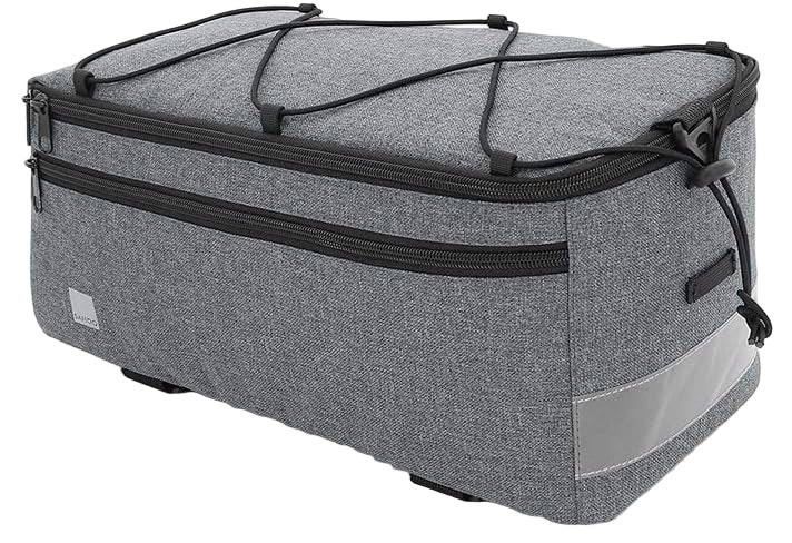 8L Geïsoleerde Fietstas Achterdrager Koeltas met Schouderband - Trevilo