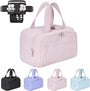 Reise-Make-up-Tasche – Große wasserdichte Kulturtasche und Make-up-Organizer (4-in-1) – Selvane