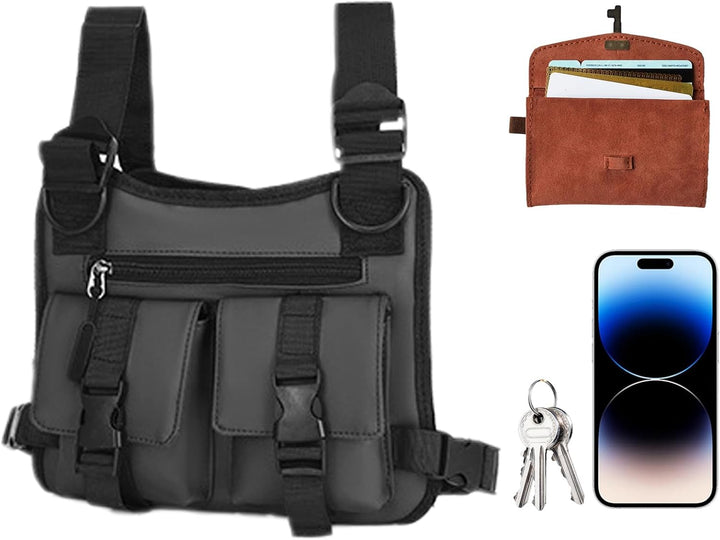 Lichte Verstelbare Hardloopvest voor Mannen – Dravon