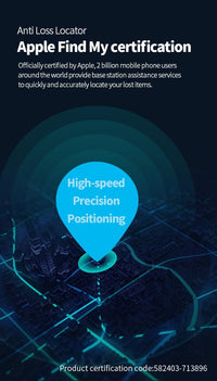 Slimme Anti-Verlies Locator Sleutelhanger – Realtime Tracking met Zoek Mijn – Zeyora