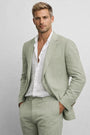 Men's Tailored Two-Piece Blazer and Pants Smart Suit 1