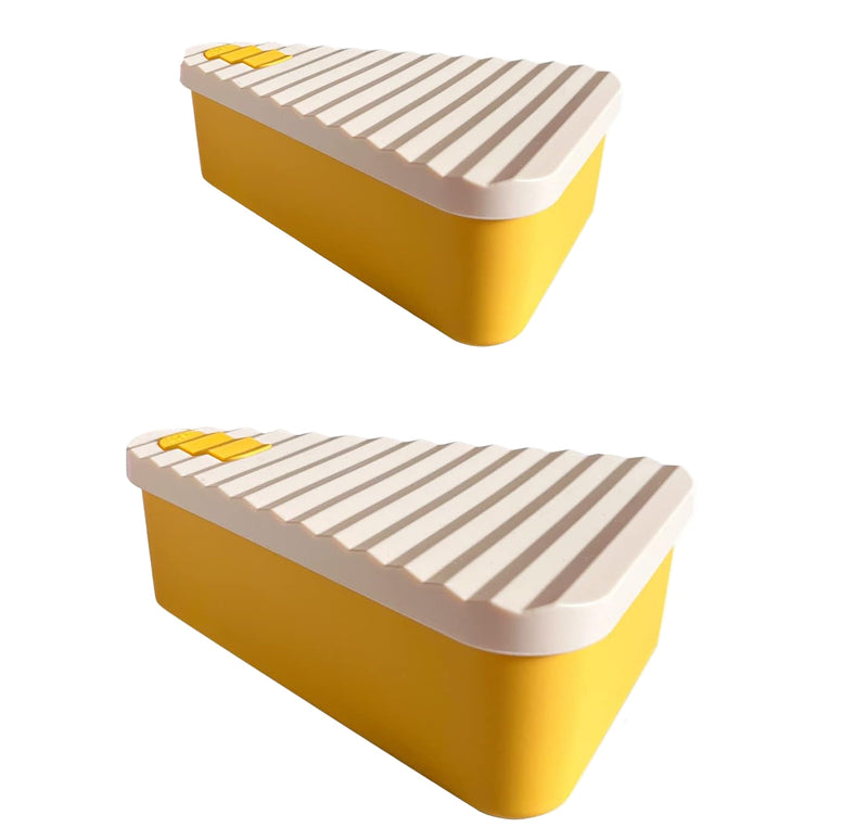 Reusable Pizza Storage Container with 2 Trays – SliceSafe