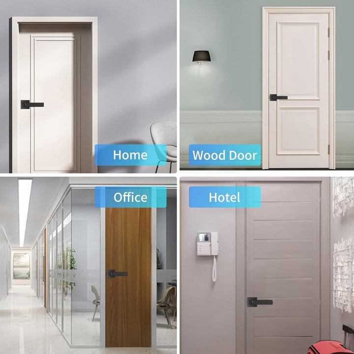 Smart Fingerprint Door Key Fob with Key Access &amp; 30 User Capacity – Nivora