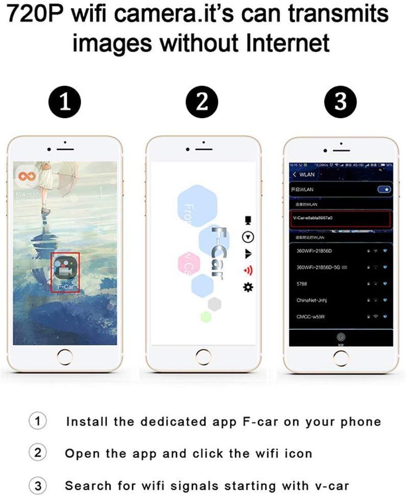 Draadloze Achteruitrijcamera – RoadMate