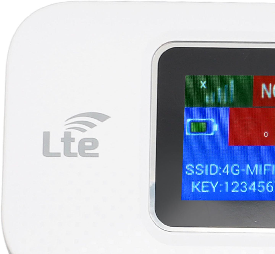 4G LTE USB WiFi-hotspot Modem met 300 Mbps Snelheid en 3000 mAh Batterij – Netvora