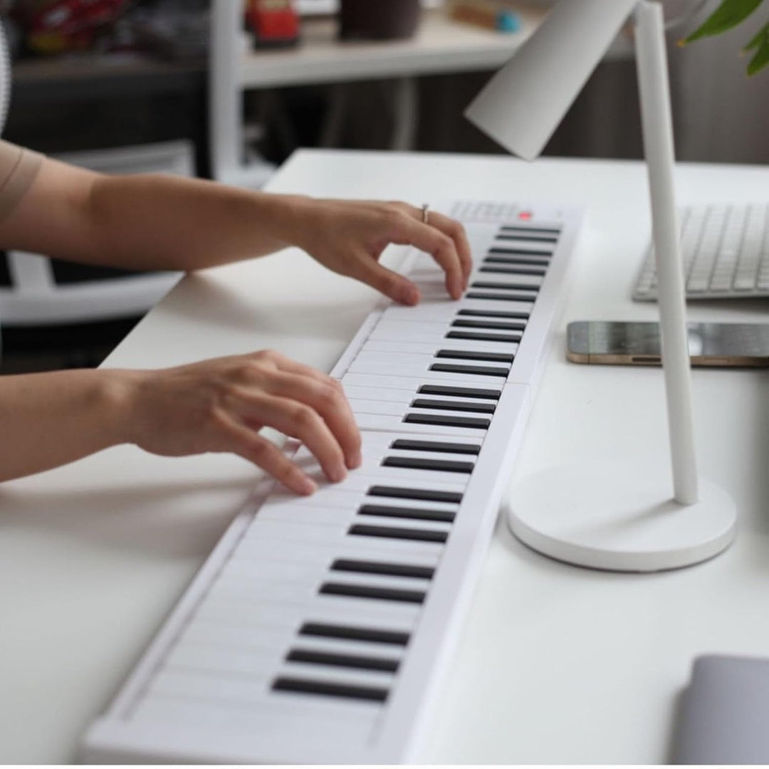 Zusammenklappbares Digitalpiano mit 61 Tasten sowie Aufnahme- und Wiedergabefunktion – Meliora
