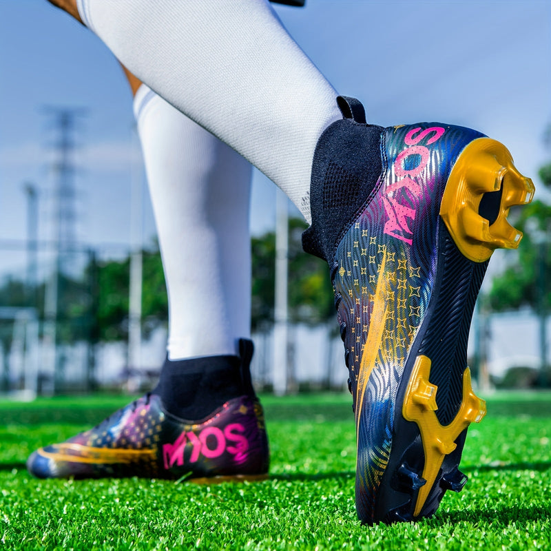 Herren-Fußballschuhe mit Grip & hohem Knöcheldesign – Dario
