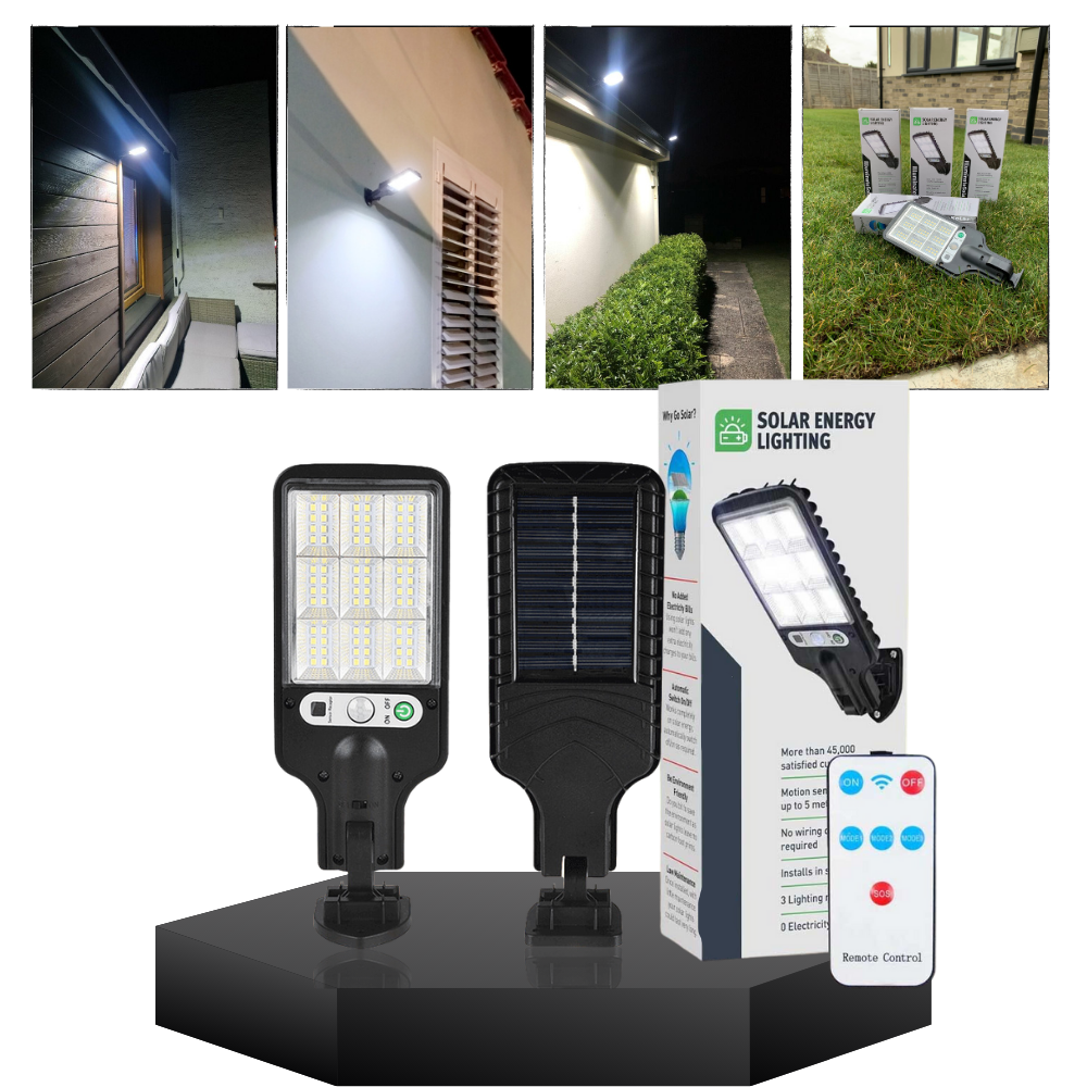 Solar-LED Außenlampe mit Bewegungsmelder – Raylux Motion