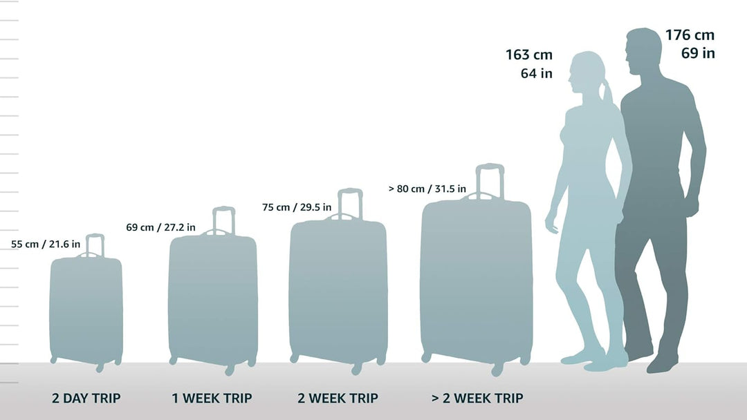Lichtgewicht Uitbreidbare Hardcase Carry-On met Dubbele Spinner Wielen