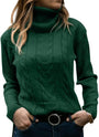 Stilvoller Gestrickter Damen Rollkragenpullover - Denise
