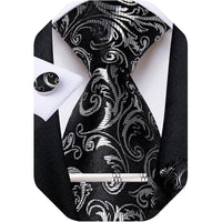 Men's Paisley Formal Tie Set - Refined Wedding & Event Accessories 3