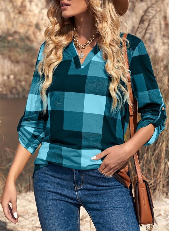 Stilvolle Casual Kariertes Damenhemd - Lara