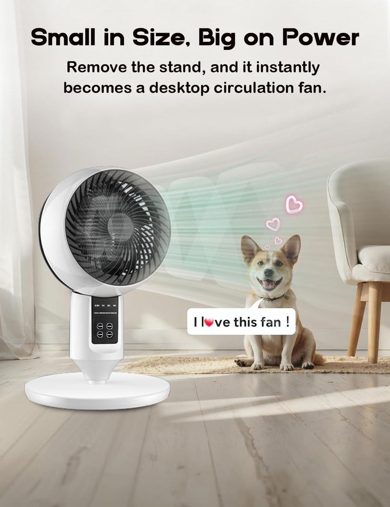 AA OOS Verstellbarer Standventilator mit 3D-Oszillation – Aerion
