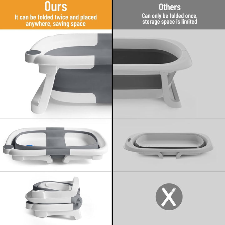 Foldable Baby Bath with Net – BathNest 