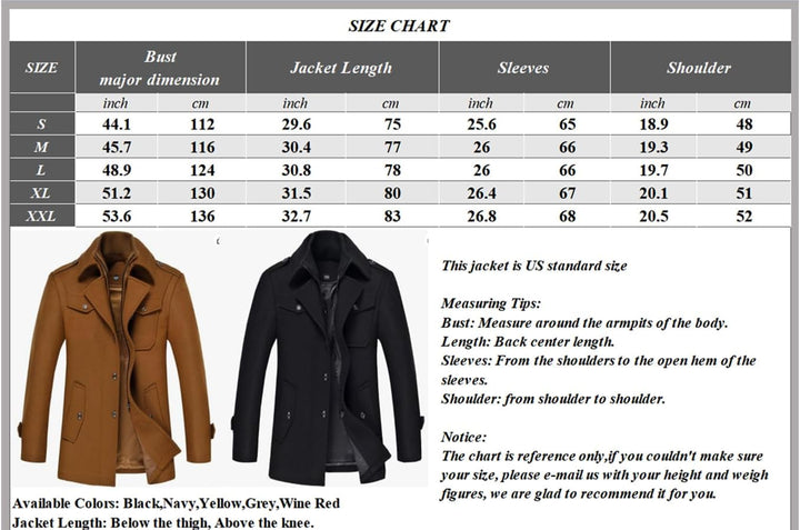 Klassischer Herren Winterblazer - Luca