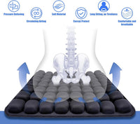 Inflatable Travel Chair Cushion with Ergonomic Pressure Relief – AirComfort