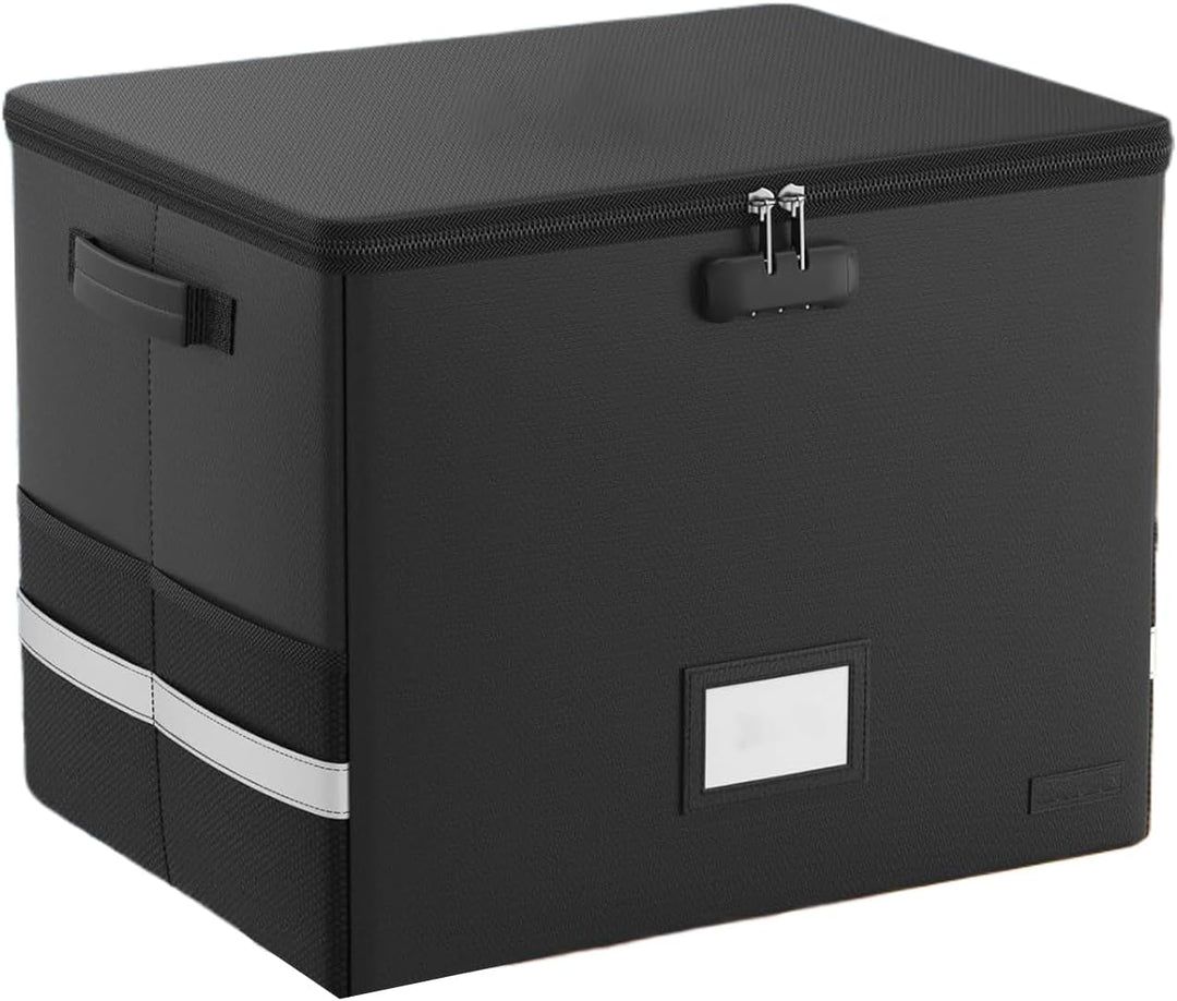 Fireproof Plate Storage Box – Waterproof Storage Box for 150+ 12-Inch Plates – Arcion 